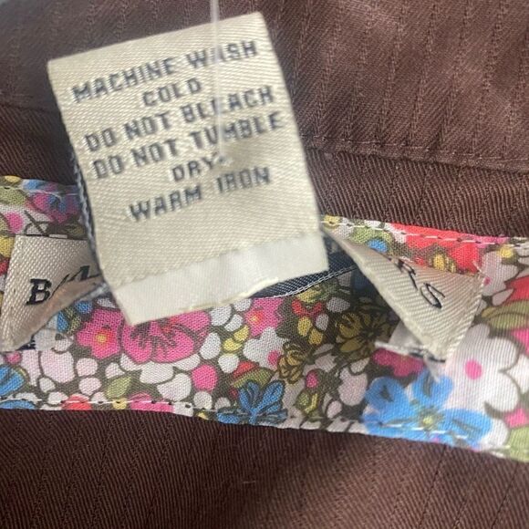 Bamboo Trader Brown Lightweight Zip Up Jacket - Picture 4 of 4